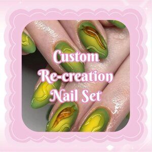 💅Slug Nails Custom Re-Creation Press-On Nails (Made to Order)